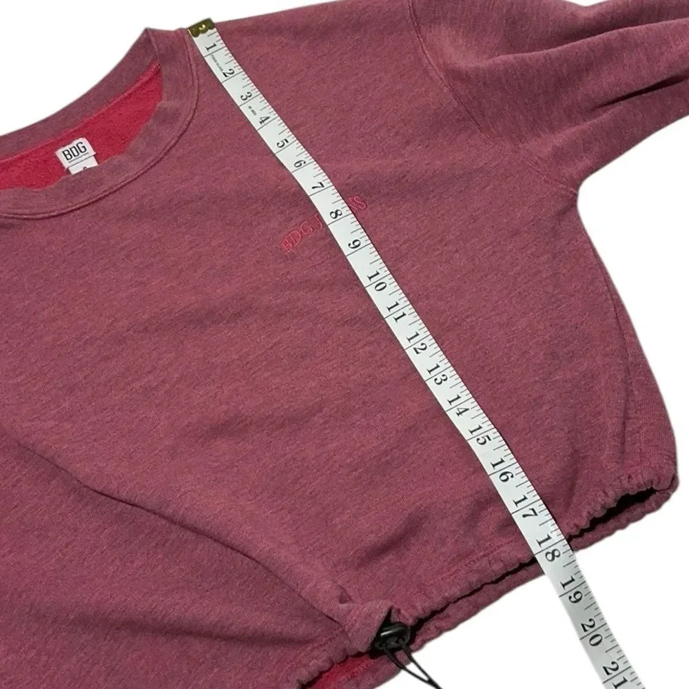 BDG Urban Outfitters Bubble Hem Drawstring Sweatshirt - Picture 9 of 10